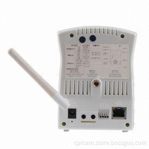 Megapixel IP Camera,H264/CMOS Sensor/Wireless/IR Vision/PIR Human Detection/Door Sensor/TF Card Slot